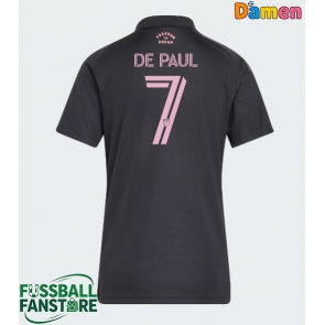Inter Miami Rodrigo De Paul #7 Replik Auswärtstrikot Damen 2026-27 Kurzarm